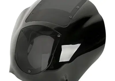 Kit Cupolino Quarter nero lucido con parabrezza fu  - Annuncio 9648018