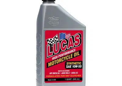 Olio sintetico Lucas 10W-50 1 litro per motore Har - Annuncio 9652547