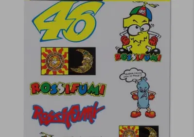 TRIMBOLIMOTO KIT ADESIVI STICKERS VR46 HERITAGE RO - Annuncio 9657009