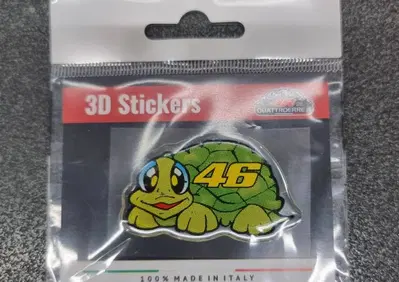 TRIMBOLIMOTO ADESIVO TARTARUGA 46 3D STICKERS - 44 4r - Annuncio 9657271