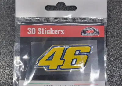 TRIMBOLIMOTO ADESIVO 3D STICKERS "46" QR - 485 4r - Annuncio 9657285