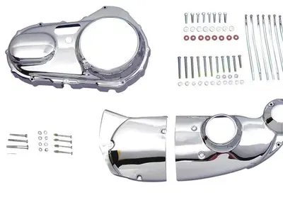 Kit coperchi cam + pignone + primaria cromati + vi  - Annuncio 9658679