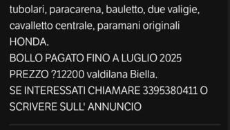 Honda Transalp XL750 Easy Travel (2023 - 24) usata