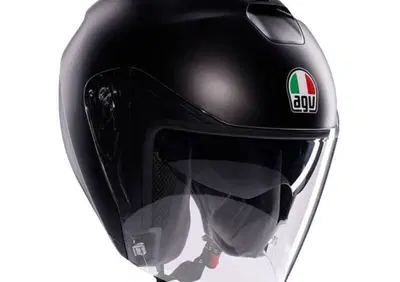 TRIMBOLIMOTO CASCO JET AGV IRIDES MONO MATT BLACK - Annuncio 9661285