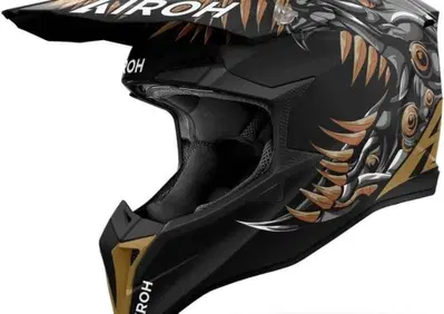 TRIMBOLIMOTO CASCO CROSS OFF-ROAD AIROH WRAAP CYBO - Annuncio 9662170