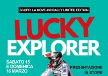 La Kove 450 Lucky Explorer presentata in esclusiva presso gli store DUALMOTO