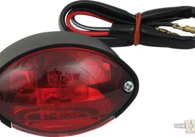 Faro posteriore CatEye 68x41 Micro omologato nero  - Annuncio 9665192