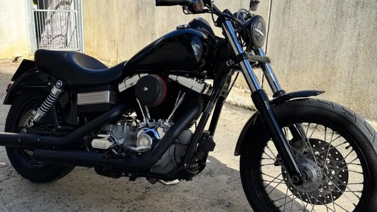 Harley-Davidson 1584 Street Bob (2008 - 15) - FXDB  (4)