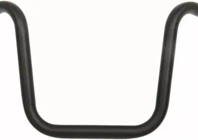 Manubrio Ape Hanger 1" alto 10" nero opaco per Acc Drag Specialties - Annuncio 9666947