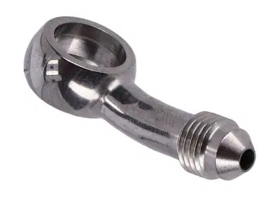 Raccordo inox lucido 7/16" AN3 piegato 20 gradi (d Goodridge - Annuncio 9670298