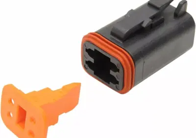 Spinotto maschio a 4 fili - nero - DT Series Motor  - Annuncio 8550265