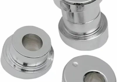 Kit montaggio INCLINATO 10° riser rigido cromati p La Choppers - Annuncio 9671457