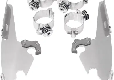 kit sgancio rapido cromato per parabrezza Memphis  - Annuncio 9677426
