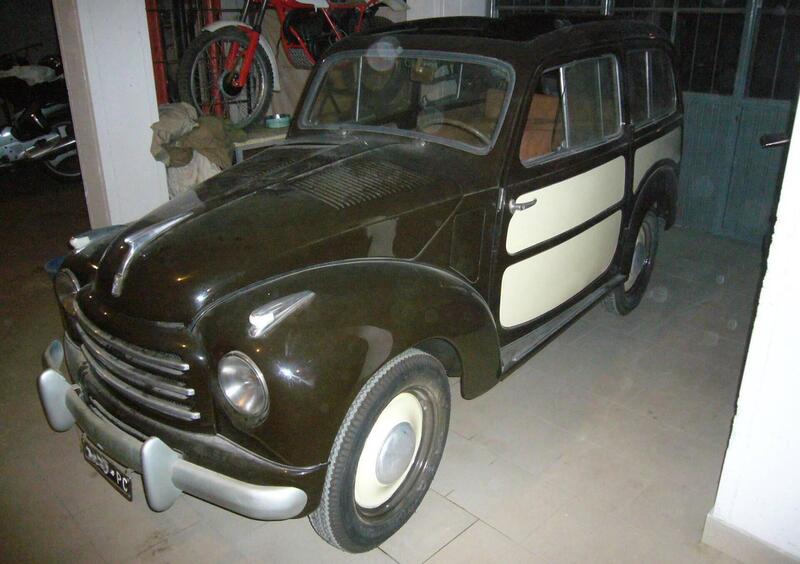 Fiat 500 c Giardiniera Belvedere - Topolino 