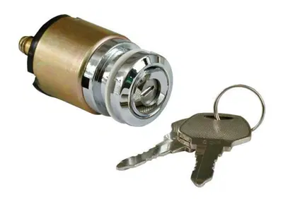 Blocchetto chiave accensione cromato per FX e FXR  - Annuncio 9684373