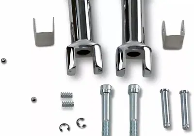 Supporti pedaline passeggero cromati per Softail d Drag Specialties - Annuncio 9688479