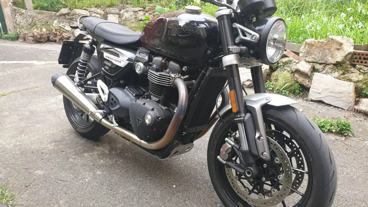 Triumph Speed Twin 1200 Stealth Edition (2024)  (2)
