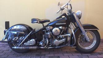 Harley-Davidson Hydraglide Panhead 1954 FL 1200 cc 50mo Anniversario epoca
