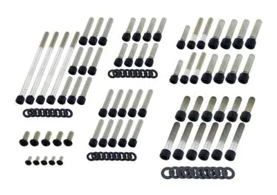 Kit viti coperchi motore nere lucide per Softail F  - Annuncio 9716143