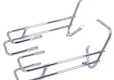 Kit completo protezioni cromate borse rigide per R  - Annuncio 9042447