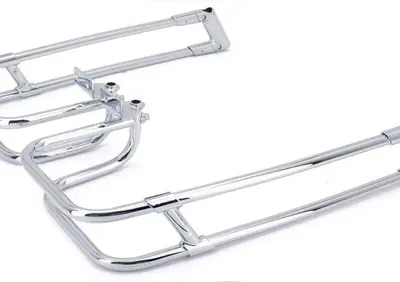 Kit completo protezioni cromate borse rigide per E  - Annuncio 9042449