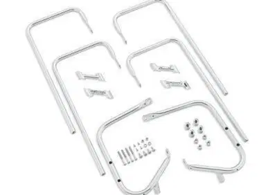 Kit completo protezioni cromate borse rigide per R  - Annuncio 9716164