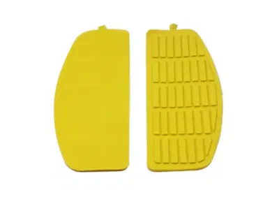 Tappetini GIALLI per pedane rettangolari tipo orig  - Annuncio 9728536