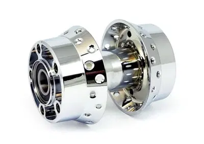 Mozzo posteriore cromato 40 fori per Dyna FXD dal  - Annuncio 9733457