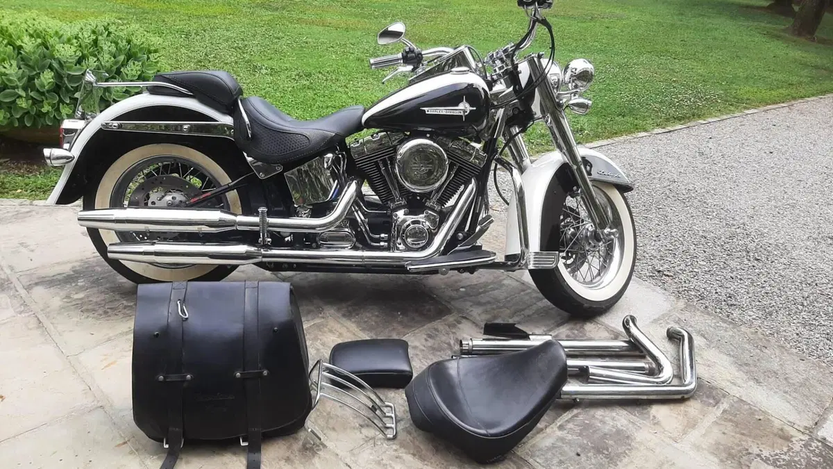 Harley-Davidson 1450 Deluxe (2005 - 06) - FLSTNI  (6)