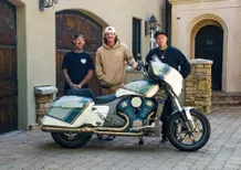 La nuova Indian Chieftain PowerPlus per la star del country Tyler Hubbard firmata Forever Rad