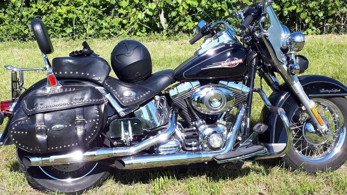 Harley-Davidson 1584 Heritage Classic (2008 - 10) - FLSTC  (3)