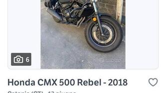 Honda Rebel 250 (2000 - 03) usata