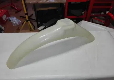 Parafango Flying anteriore traslucido CIENNE - Annuncio 9802763