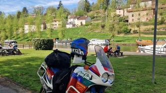 Honda Africa Twin RD04 XRV 750 epoca