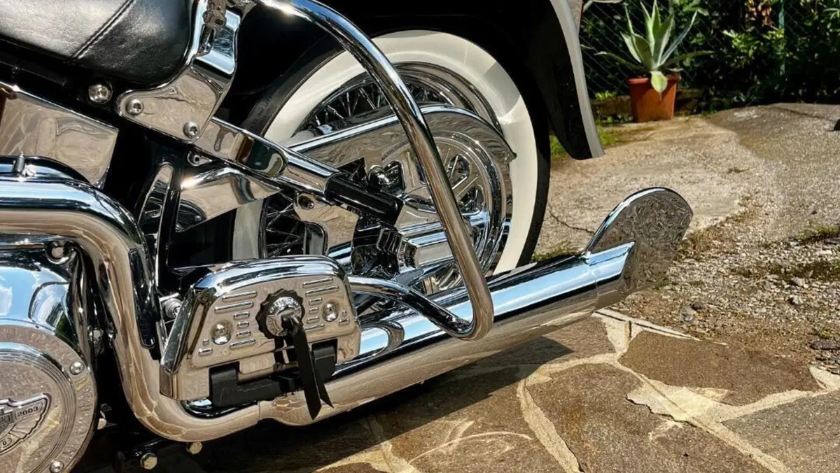 Harley-Davidson 1450 Heritage Springer (2000 - 03) - FLSTS  (9)