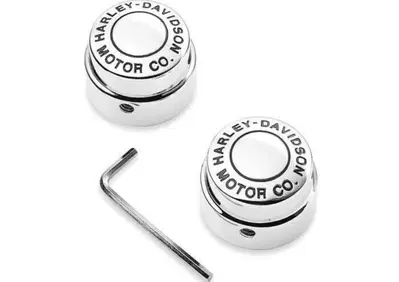 AXLE NUT COVER, CHROME H-D, FRONT - COPRIDADO ASSE Harley-Davidson - Annuncio 9825893