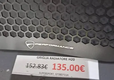 Griglia protettiva in alluminio per radiatore acqu Ducati - Annuncio 9831199