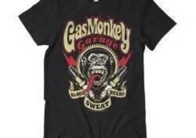 T-SHIRT GAS MONKEY GARAGE Spark Plugs Taglia L Col - Annuncio 9831924