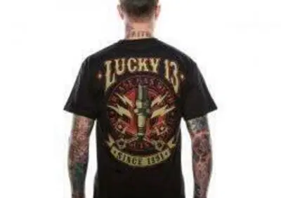 T-SHIRT LUCKY 13 AMPED Taglia M Colore Nero - Annuncio 9831936