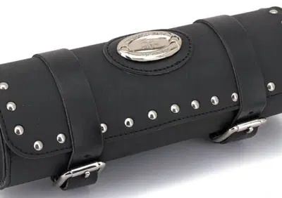 Borsa Porta atrezzi Borchiata in pelle nera Longri  - Annuncio 8559635