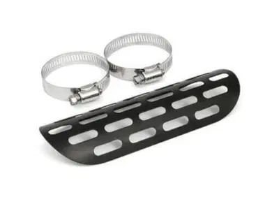 PARACALORE SCARICO 22cm UNIVERSAL SLOTTED HEAT SHI MCS - Annuncio 9838282