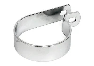 Fascetta cromata da 2-7/8" (73 mm) Motorcycle Stor  - Annuncio 8546809