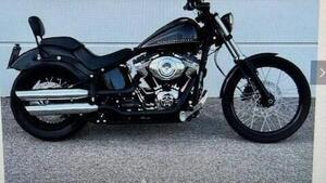 Harley-Davidson 1584 Blackline (2011 - 13) - FXS 