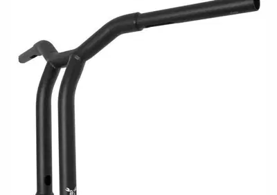Manubrio Burly T-bar Dominator Raked nero opaco da  - Annuncio 9093889
