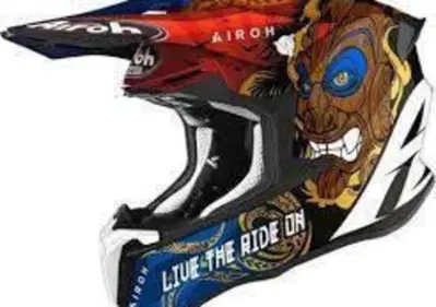 CASCO AIROH OFF ROAD - Annuncio 9857336