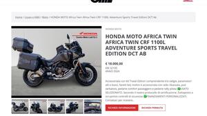 Honda Africa Twin CRF 1100L Adventure Sports DCT Travel Edition (2024 - 25) 