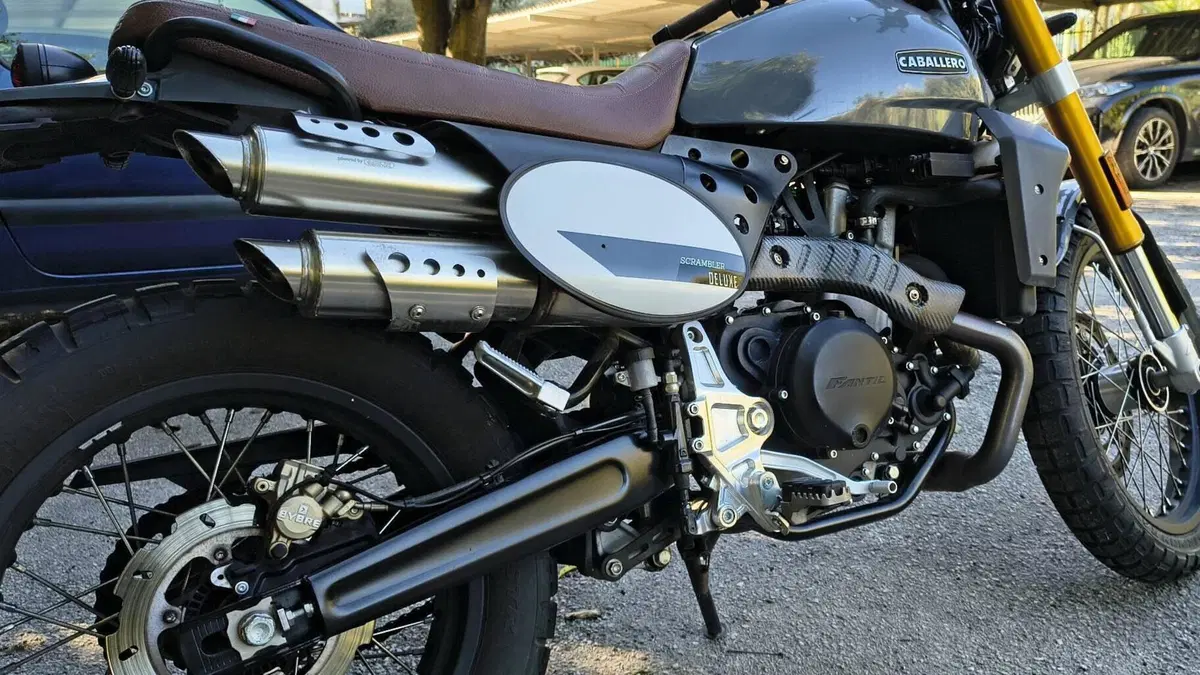 Fantic Motor Caballero 500 Scrambler Deluxe (2021 - 23)  (3)