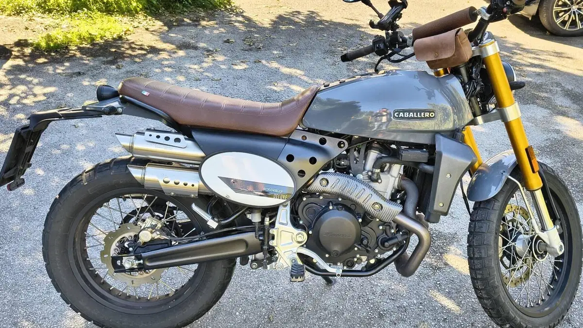 Fantic Motor Caballero 500 Scrambler Deluxe (2021 - 23)  (5)