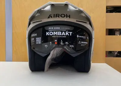 KOMBAKT GREY GLOSS Airoh - Annuncio 9890963