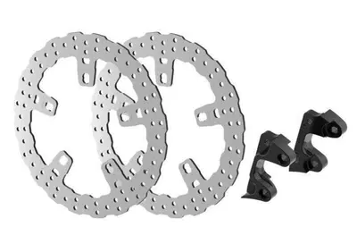 Kit dischi anteriori flottanti Rick's da 13" in ac  - Annuncio 9892664